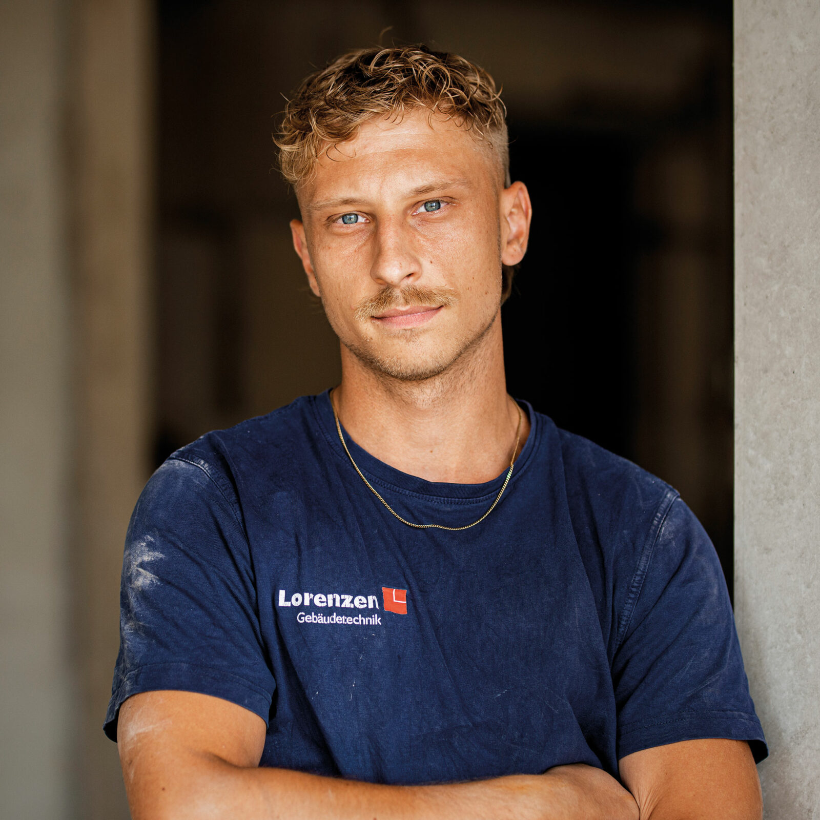 Mitarbeiter von Lorenzen auf der Baustelle